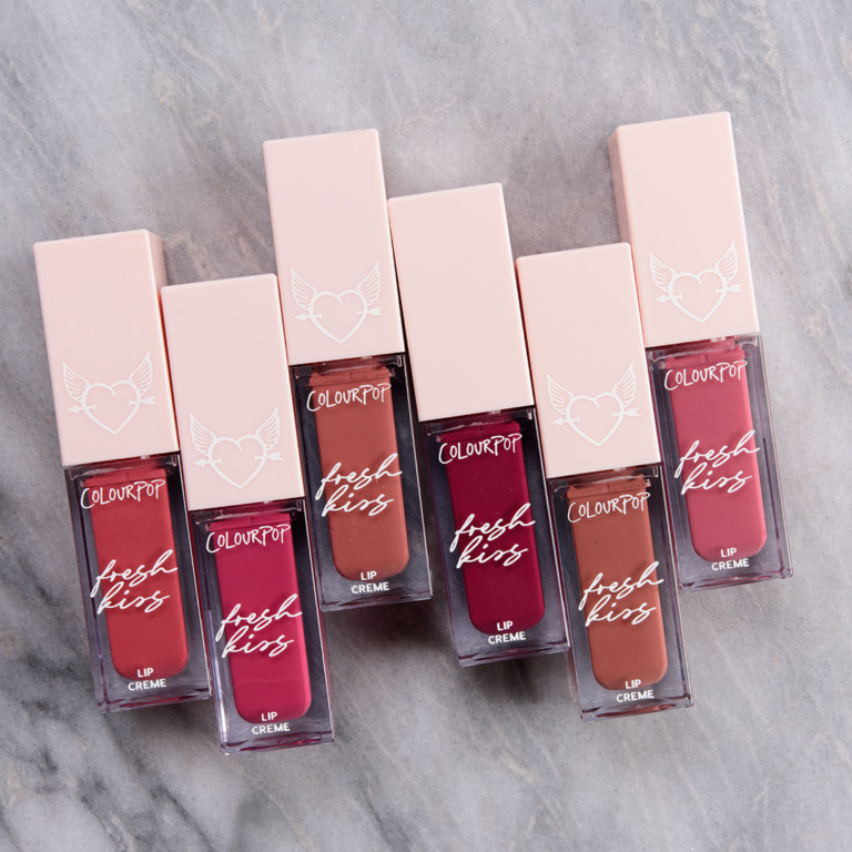 ColourPop Valentine's Day 2022 Collection Swatches