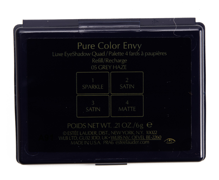 Estee Lauder Grey Haze Pure Color Envy Luxe Eyeshadow Quad (Refill)