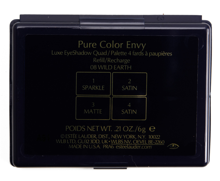 Estee Lauder Wild Earth Pure Color Envy Luxe Eyeshadow Quad (Refill)
