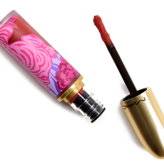 MAC Peachy Party Powder Kiss Liquid Lipcolour