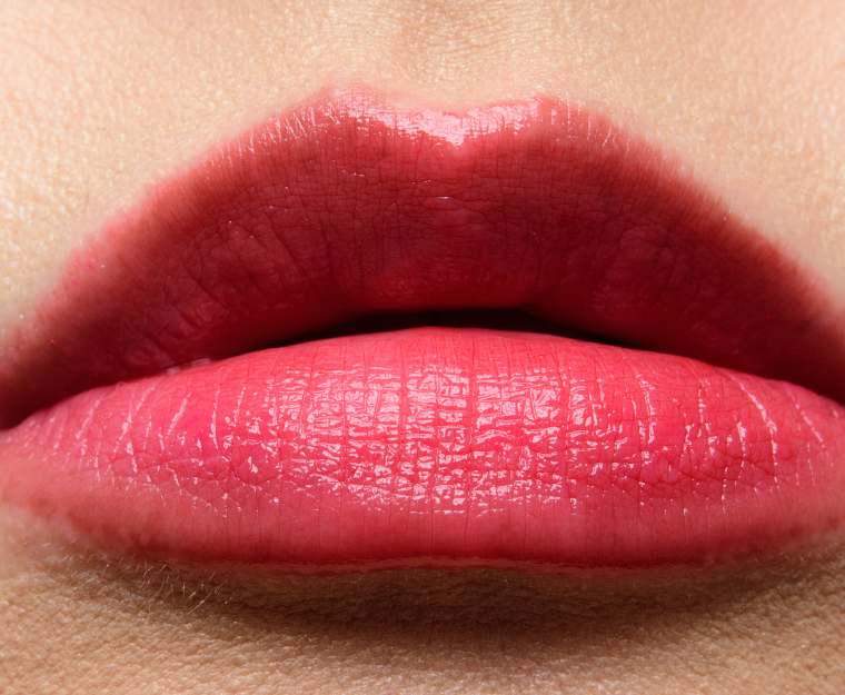 YSL Burgundy Bodysuit (155) Rouge Volupte Shine Oil-in-Stick