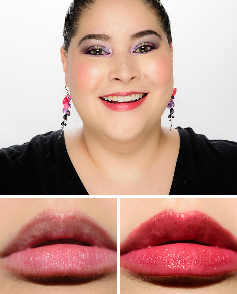 YSL Burgundy Bodysuit (155) Rouge Volupte Shine Oil-in-Stick