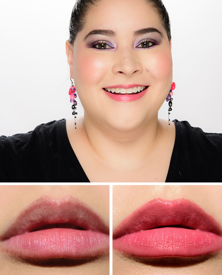 YSL Rose Dentelle (153) Rouge Volupte Shine Oil-in-Stick