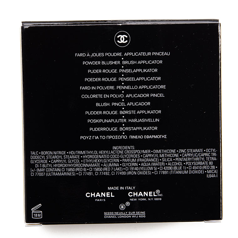 Chanel Corail Etoile Blush Comete Soft Glow Blush
