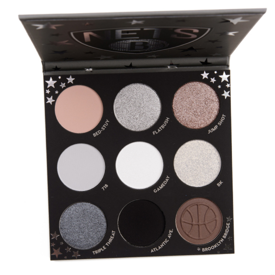 ColourPop Brooklyn Nets 9-Pan Pressed Powder Palette