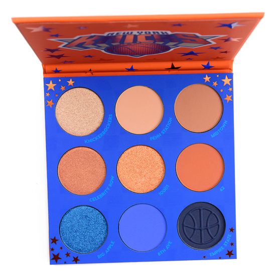 ColourPop New York Knicks 9-Pan Pressed Powder Palette