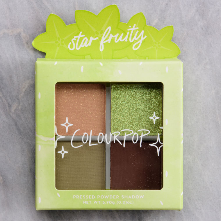 ColourPop Star Fruity Pressed Powder Shadow Quad