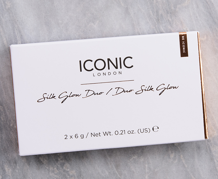 Iconic London Coral Glow Silk Glow Blush and Highlight Duo