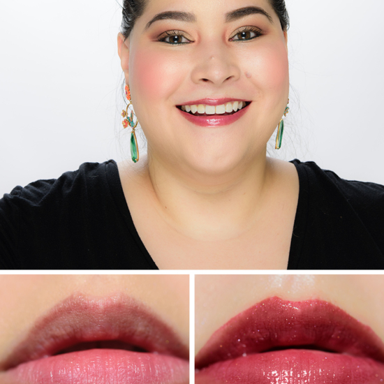 Makeup by Mario Plum Glow MoistureGlow Plumping Lip Serum Review & Swatches