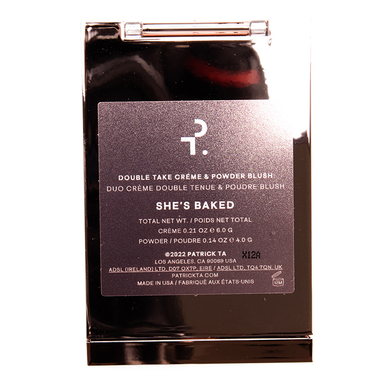 Patrick Ta She's Baked Double-Take Crème & Powder Blush