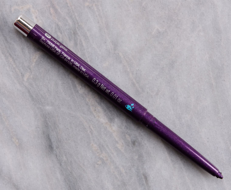 Sephora Purple Glitter Ultimate Gel Waterproof Eyeliner Pencil