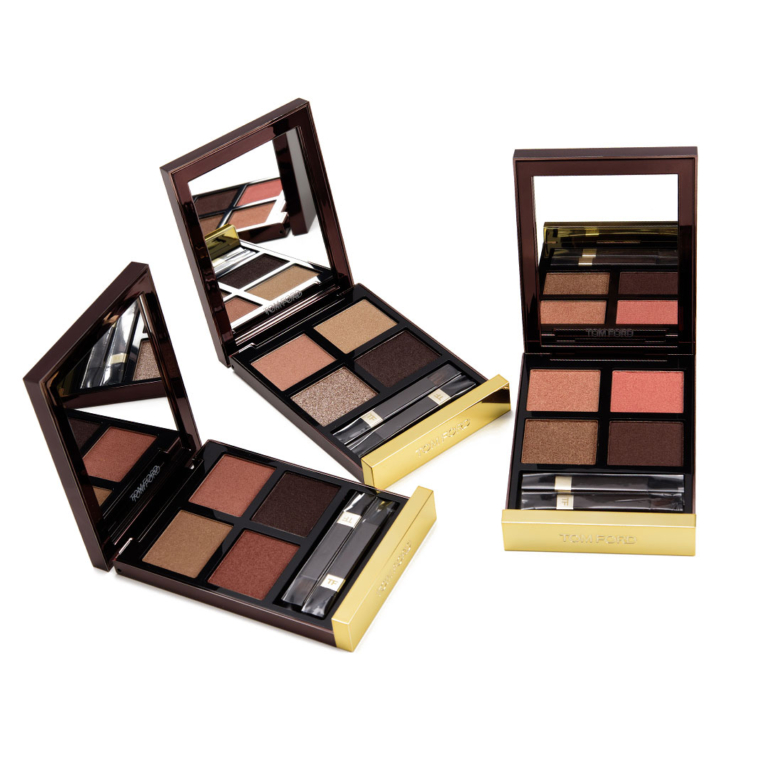 Tom Ford Spring 2022 Eye Quads + Lipstick Swatches