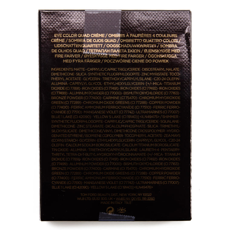 Tom Ford Beauty Rose Topaz Eye Color Crème Eyeshadow Quad