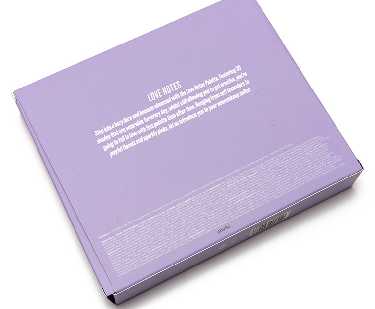 By Beauty Bay Love Notes 20-Pan Eyeshadow Palette