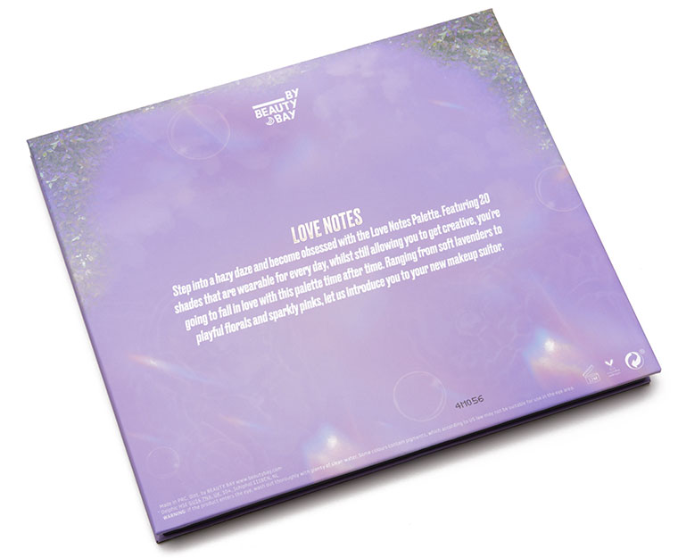 By Beauty Bay Love Notes 20-Pan Eyeshadow Palette