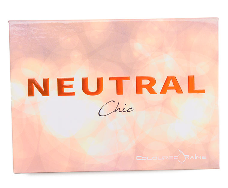 Coloured Raine Neutral Chic 6-Pan Eyeshadow Palette