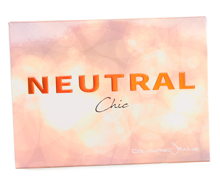 Coloured Raine Neutral Chic 6-Pan Eyeshadow Palette