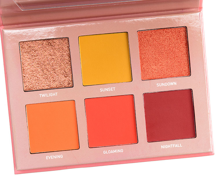 Coloured Raine Sunset Chic 6-Pan Eyeshadow Palette