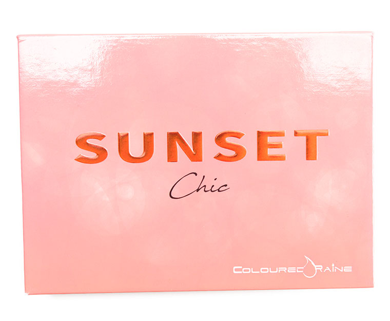 Coloured Raine Sunset Chic 6-Pan Eyeshadow Palette