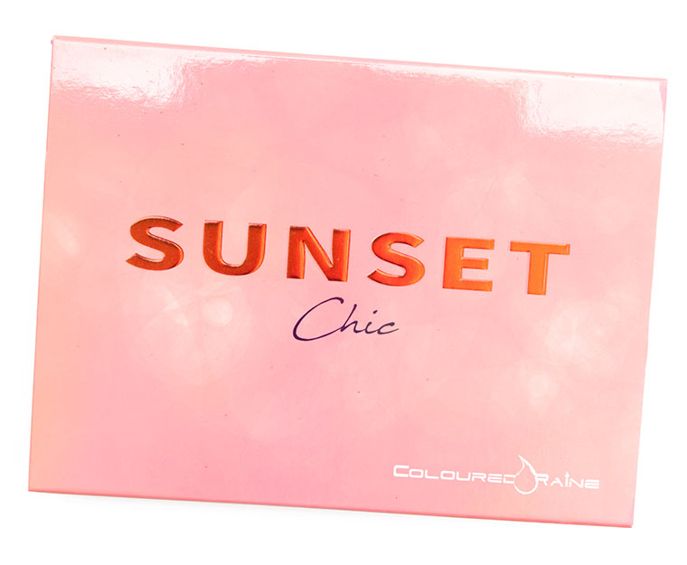 Coloured Raine Sunset Chic 6-Pan Eyeshadow Palette