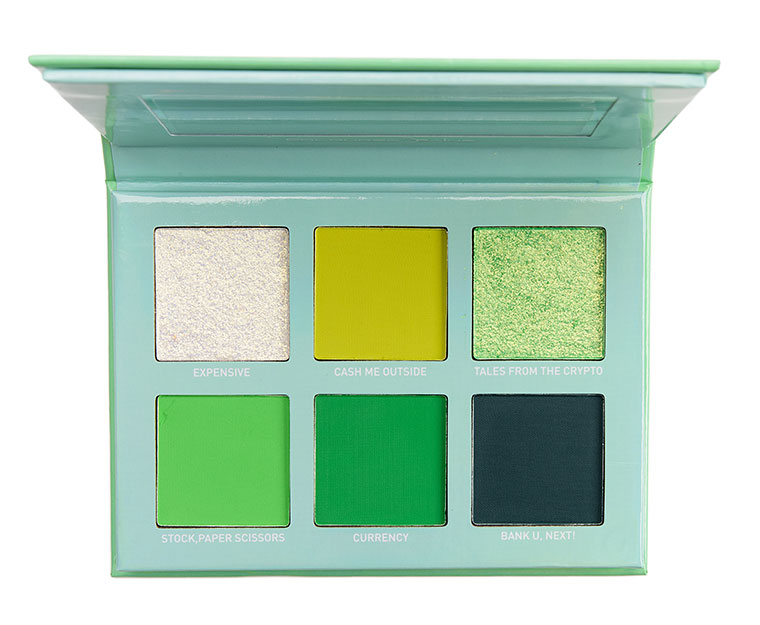 Coloured Raine Wealthy Chic 6-Pan Eyeshadow Palette