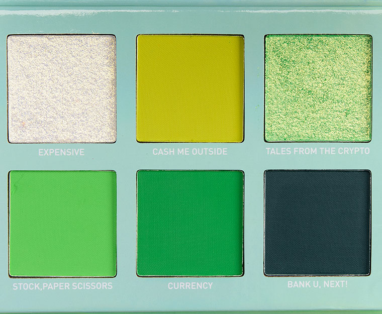 Coloured Raine Wealthy Chic 6-Pan Eyeshadow Palette
