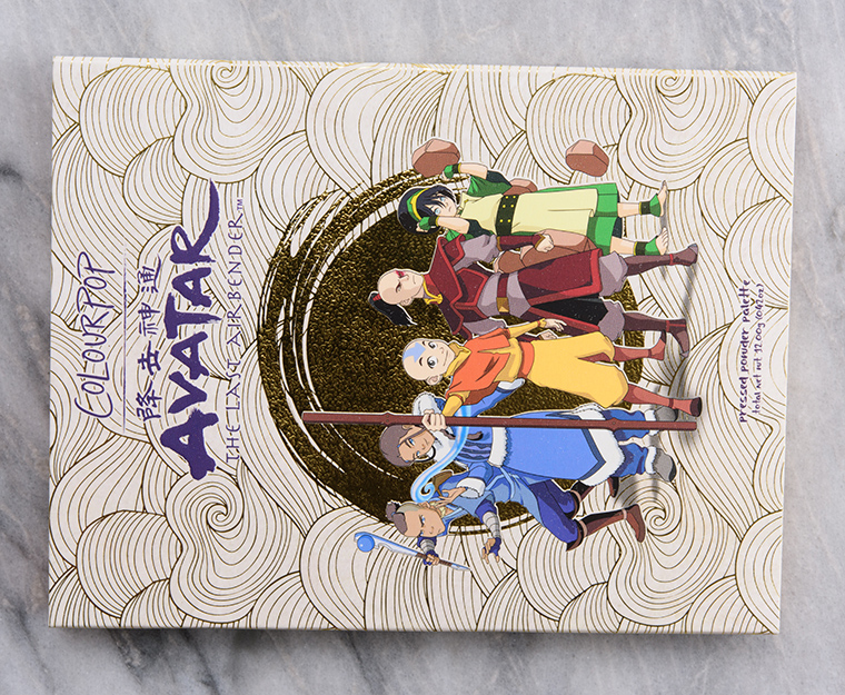 ColourPop Avatar The Last Airbender 12-Pan Pressed Powder Shadow Palette