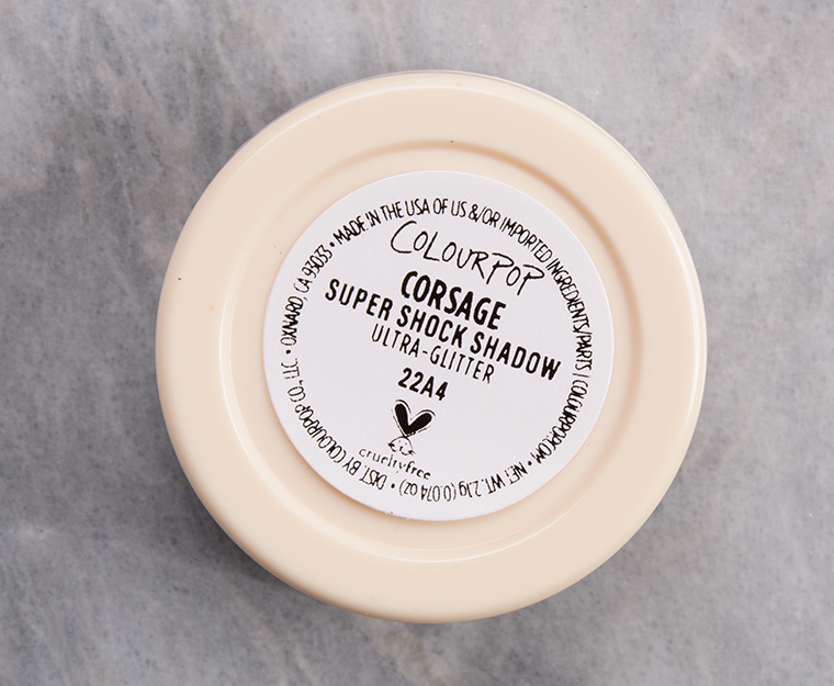 ColourPop Corsage Super Shock Shadow