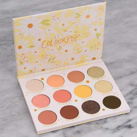 ColourPop Daisy Does It 12-Pan Pressed Powder Shadow Palette