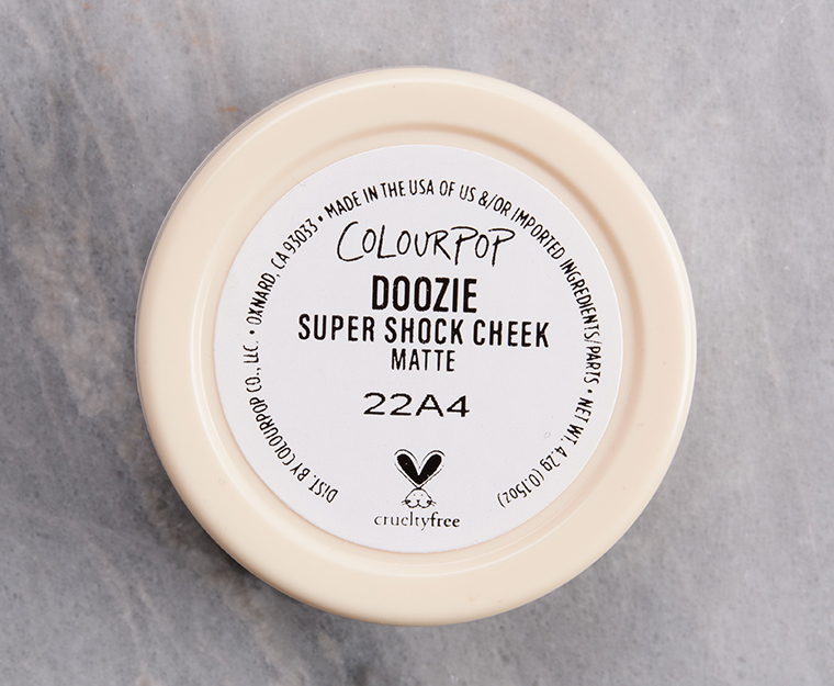 ColourPop Doozie Super Shock Cheek
