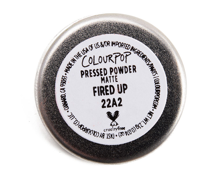 ColourPop Fired Up Pressed Powder Shadow