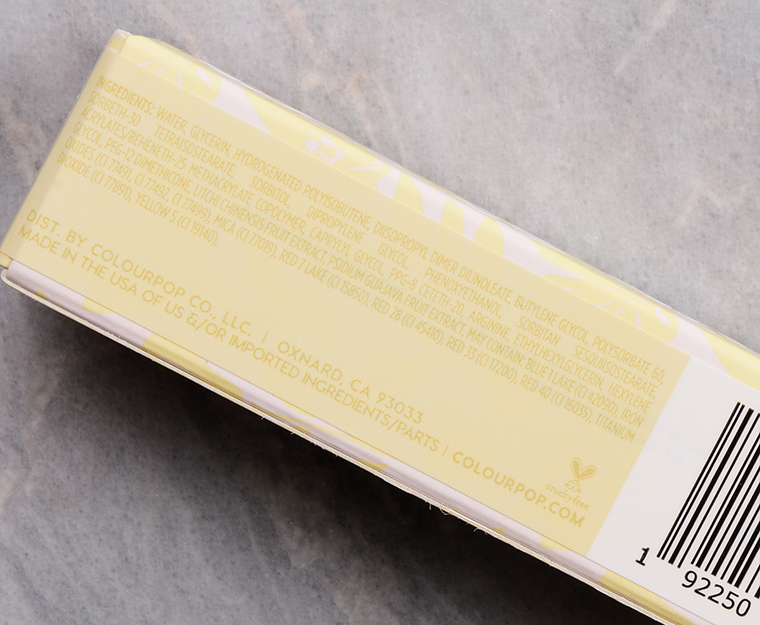 ColourPop Sun Kiss Glossy Lip Stain