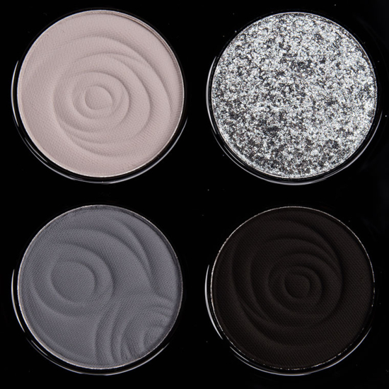 Kaleidos Black Jasmine Eyeshadow Quad Review & Swatches