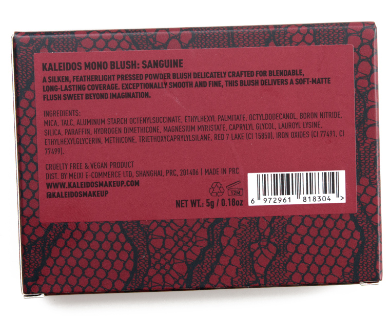 Kaleidos Sanguine Mono Blush