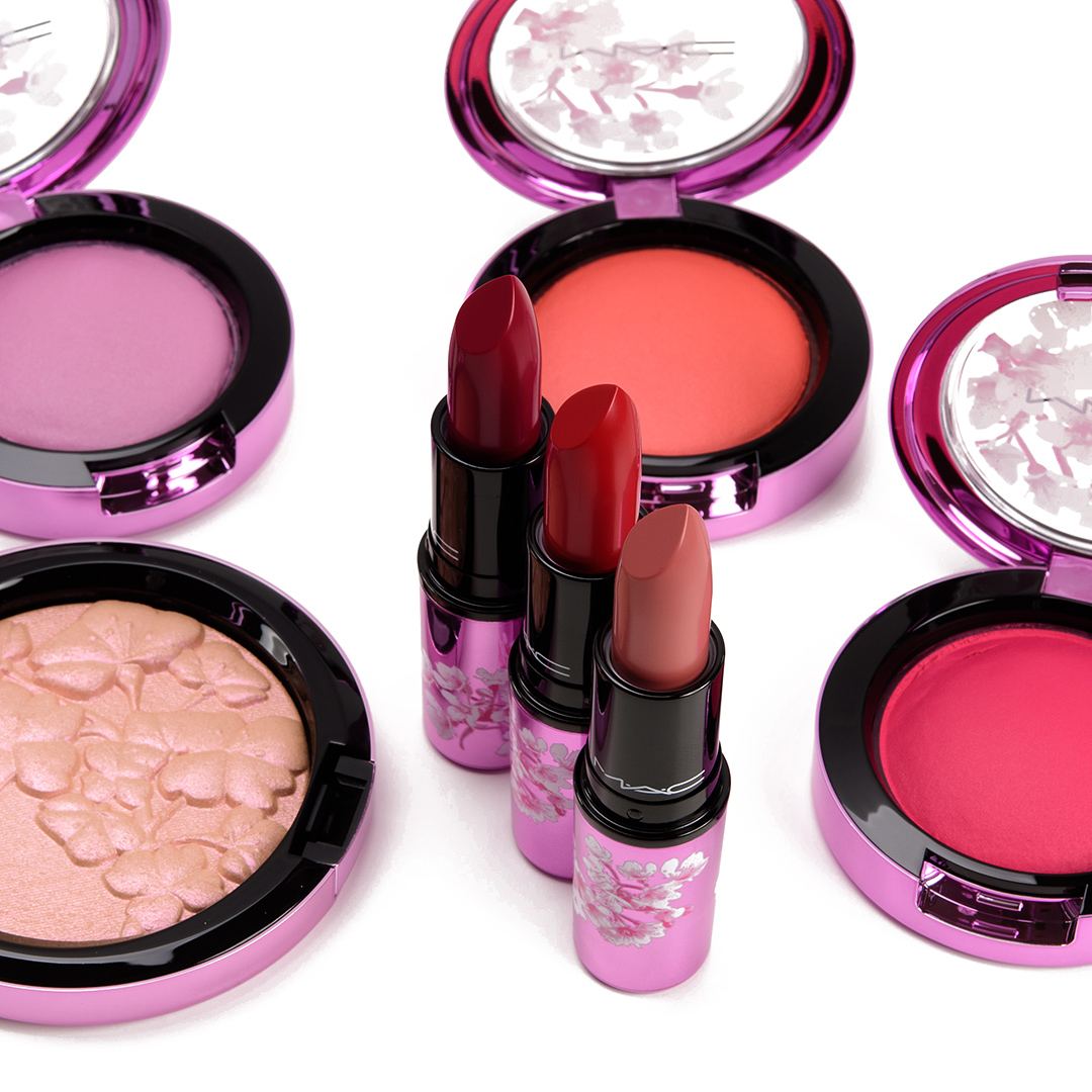 MAC Wild Cherry Collection Swatches