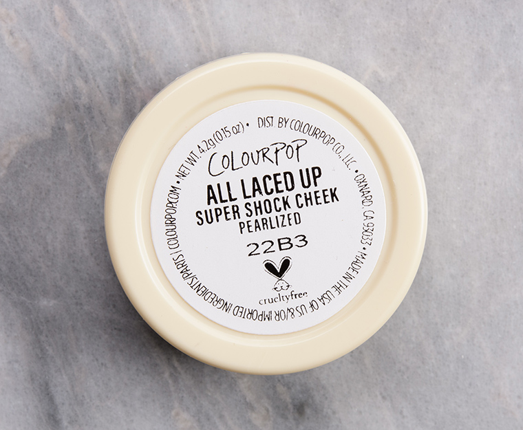 ColourPop All Laced Up Super Shock Cheek