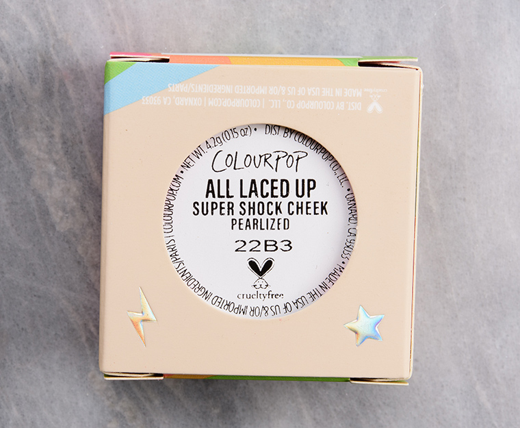 ColourPop All Laced Up Super Shock Cheek