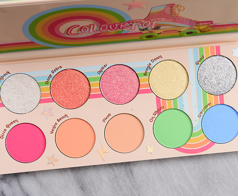 ColourPop Let's Roll 10-Pan Pressed Powder Palette