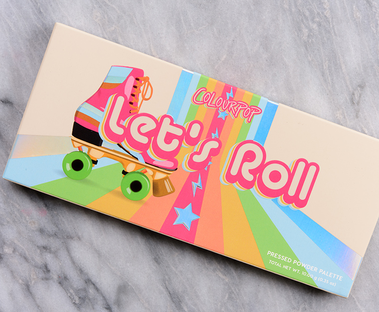 ColourPop Let's Roll 10-Pan Pressed Powder Palette
