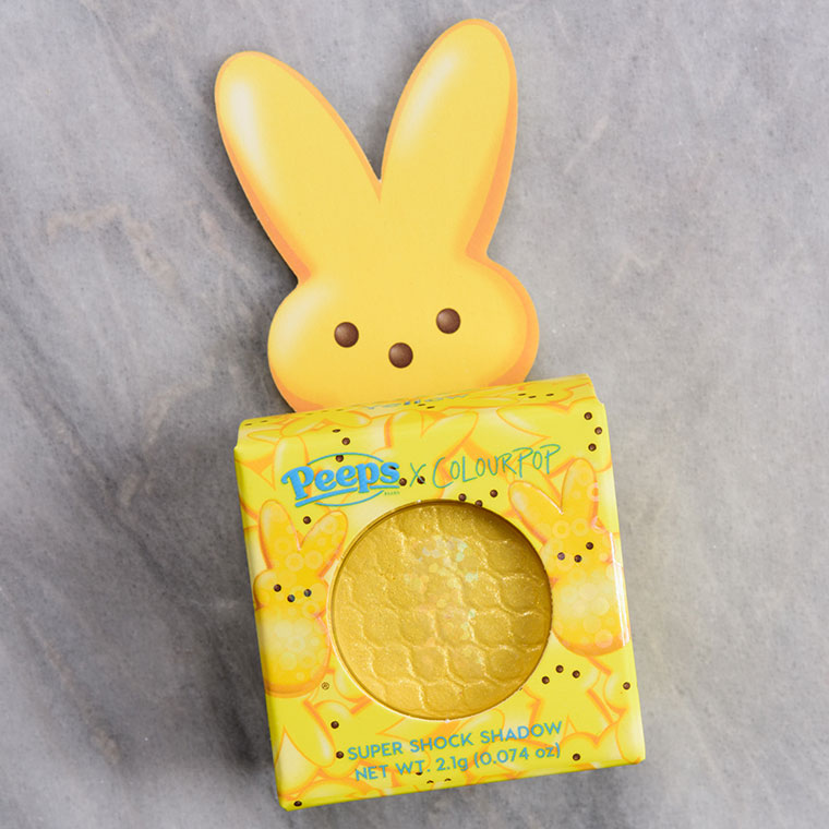 ColourPop Peeps Yellow Super Shock Shadow