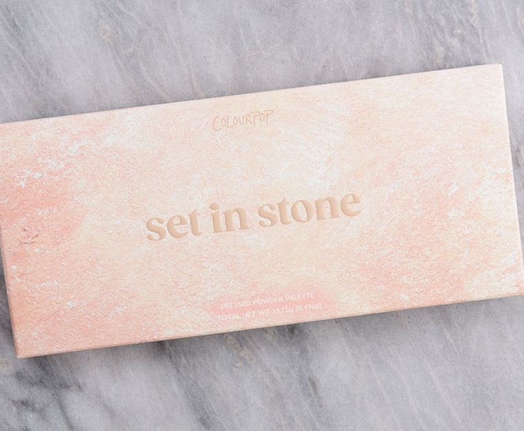 ColourPop Set in Stone 10-Pan Pressed Powder Palette
