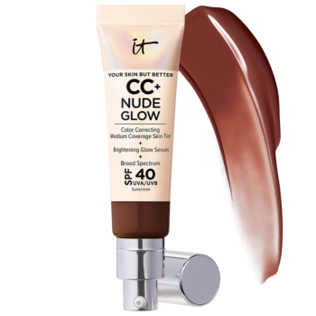 IT Cosmetics CC+ Nude Glow Lightweight Foundation + Glow Serum with SPF 40 and Niacinamide