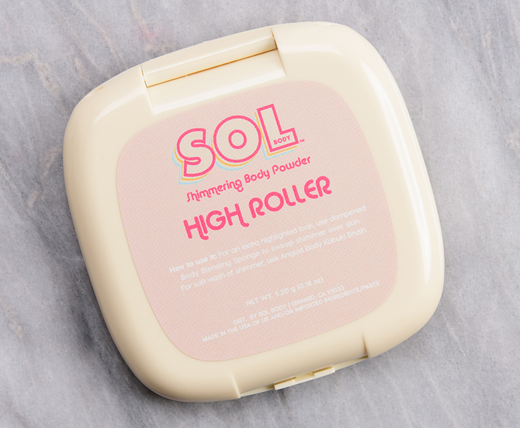 Sol Body High Roller Shimmering Body Powder