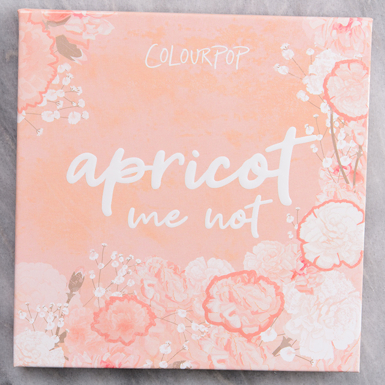 ColourPop Apricot Me Not 9-Pan Pressed Powder Palette