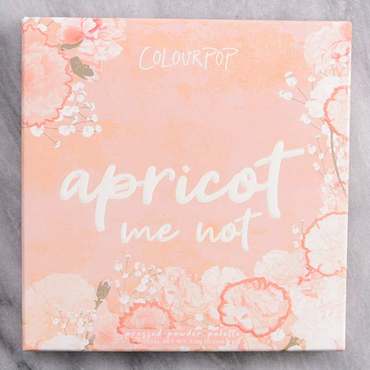 ColourPop Apricot Me Not 9-Pan Pressed Powder Palette