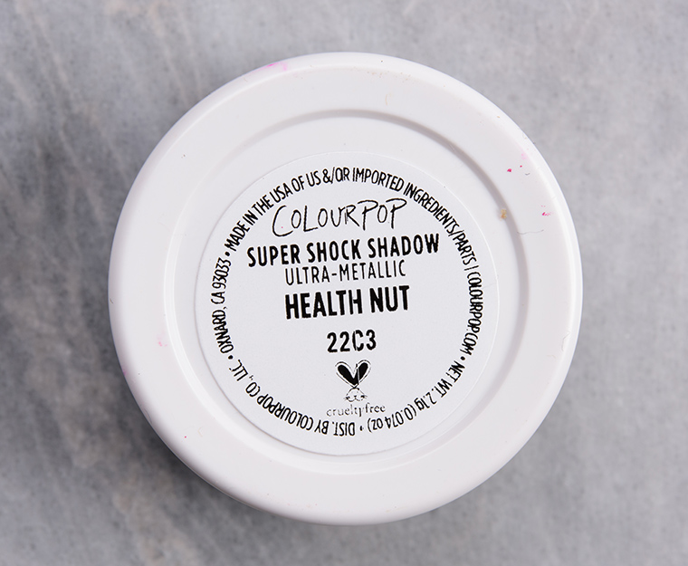 ColourPop Health Nut Super Shock Shadow
