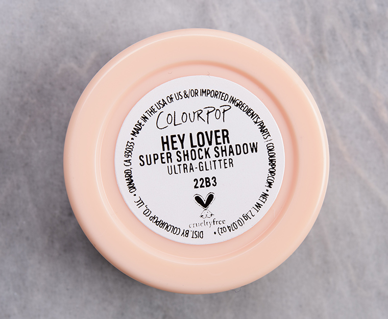ColourPop Hey Lover Super Shock Shadow