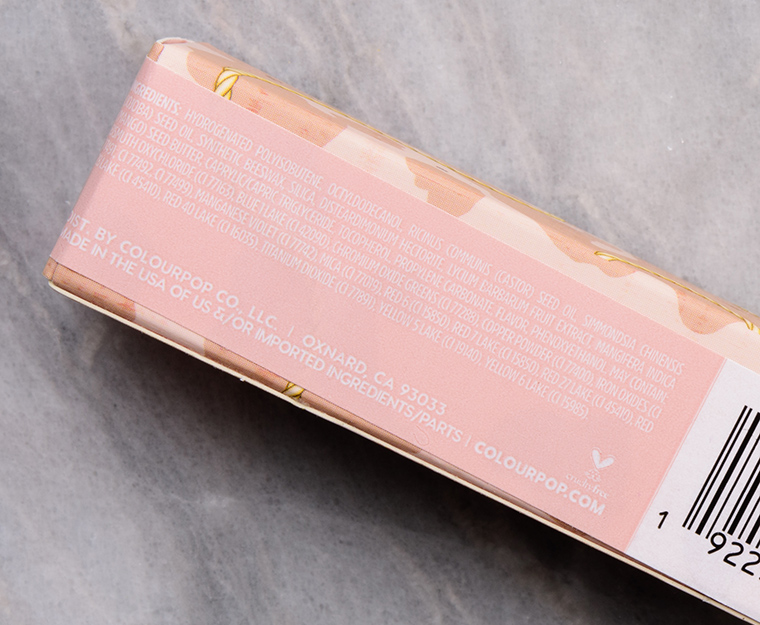 ColourPop Kick It Up Fresh Kiss Lip Lacquer