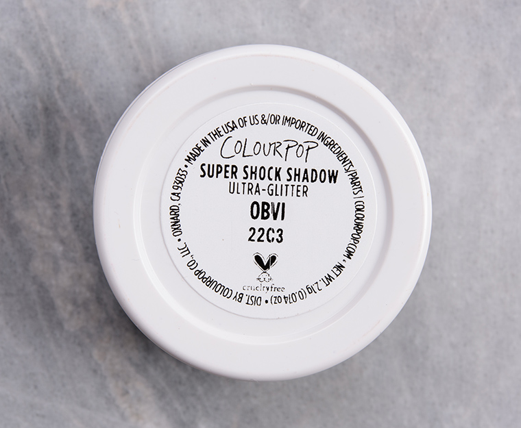 ColourPop Obvi Super Shock Shadow