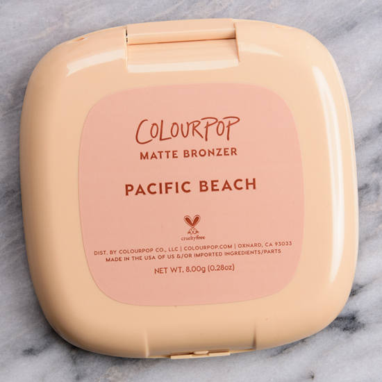 ColourPop Pacific Beach Matte Bronzer Review & Swatches